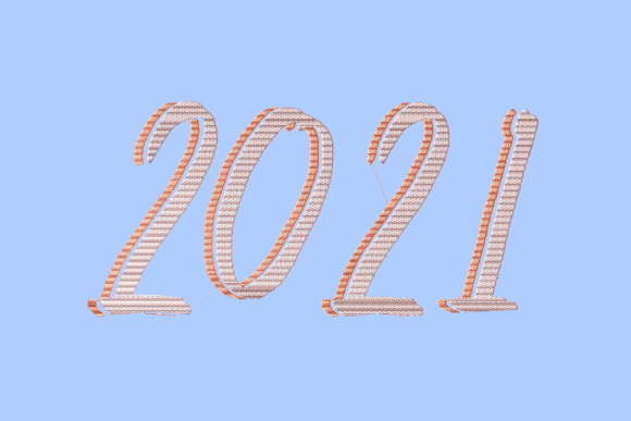 2021 Letter Shadowed: A Holiday Embroidery Designer's Review