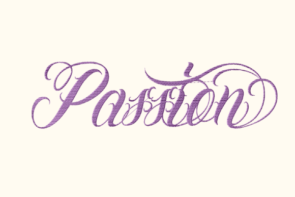 An Embroidery Seller's Review of Passion Lettering