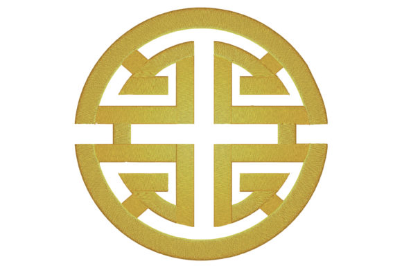 Chinese Prosperity Symbol: A Warm & Meaningful Embroidery Design for Personalized Gifts