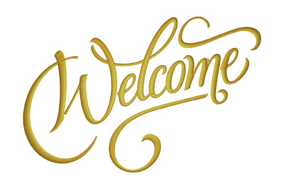 Evaluating the Welcome Sign Embroidery Design for Your Shop