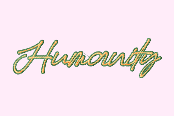 Humanity Lettering: A Welcoming Design for Your Craft Booth