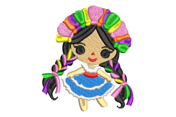 Mexican Doll Embroidery Design Review for Real Projects