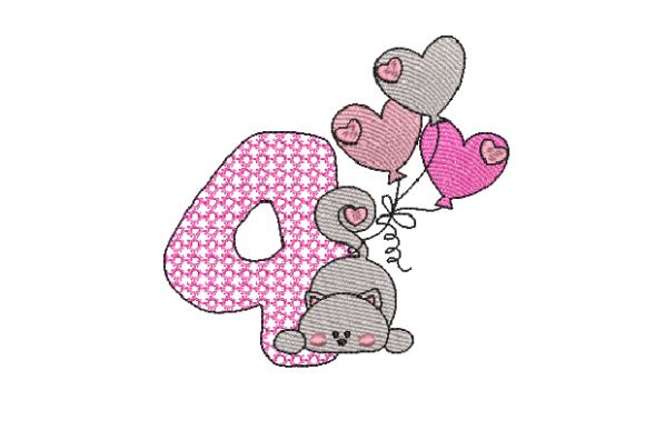 Number 4 Cat Sketch: A Boutique Embroidery Designer's Review