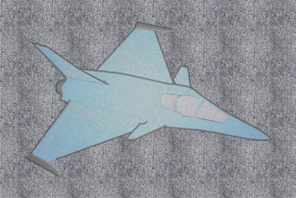 War Plane: An Embroidery Designer's Perspective for Boutique Apparel