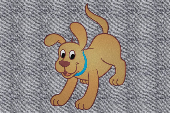 Why the Happy Dog Embroidery Design Belongs in Your Shop