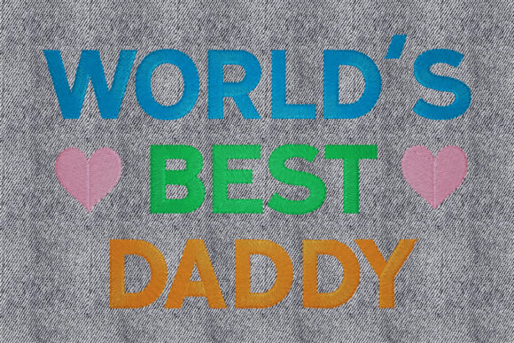 World’s Best Daddy: A Holiday Embroidery Designer’s Review